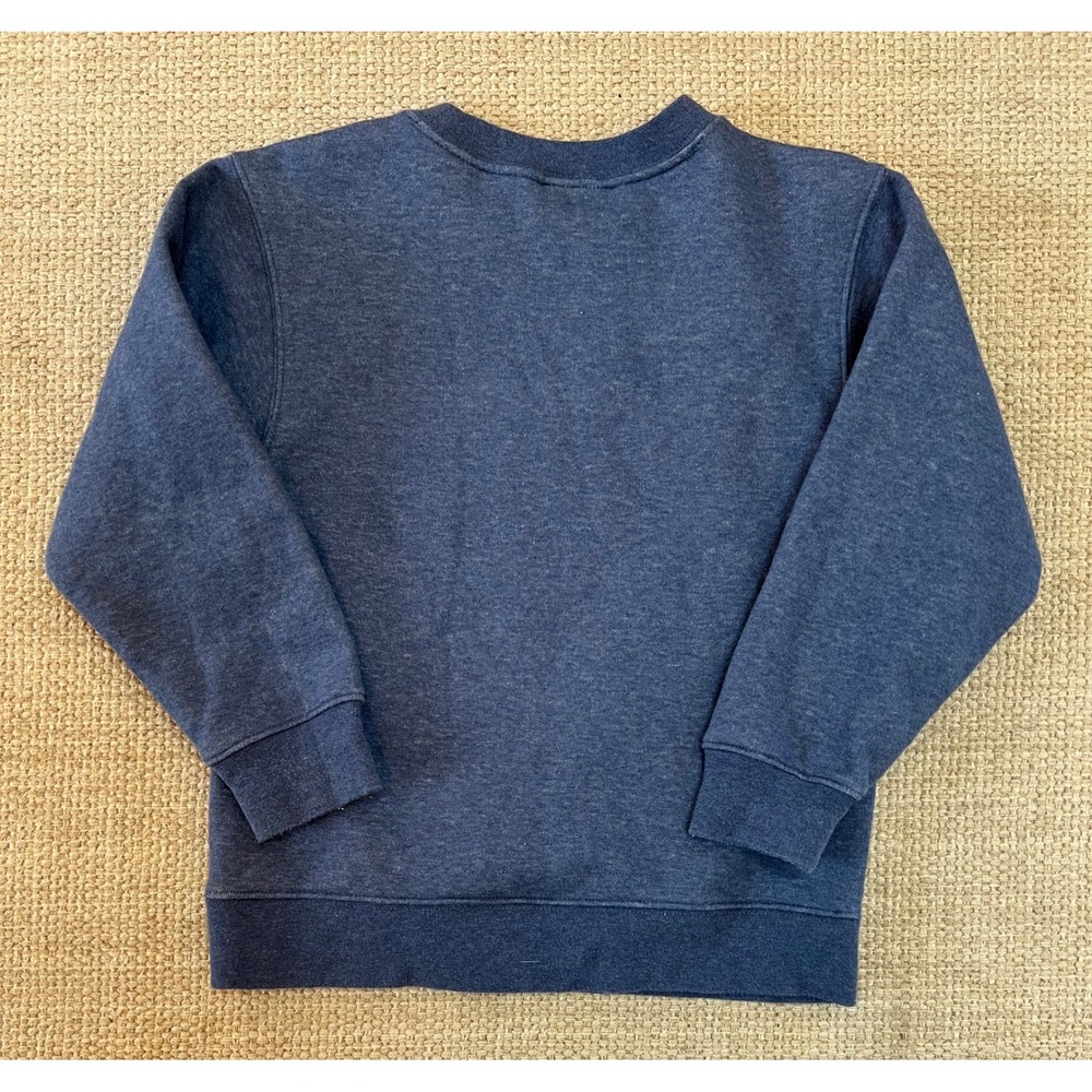 Vintage Walt Disney World Kids Sm 5/6 Mickey Sweatshirt Embroidered Football - Picture 3 of 7